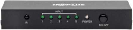 5-Port HDMI Switch with Remote, 4K @ 60Hz, HDCP 2.2, HDR, 16 ft Signal Range