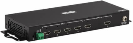 4x4 HDMI Matrix Switch/Splitter with Remote Control and Multi-Resolution Support, 4K 60 Hz, HDR, 4:4:4, TAA