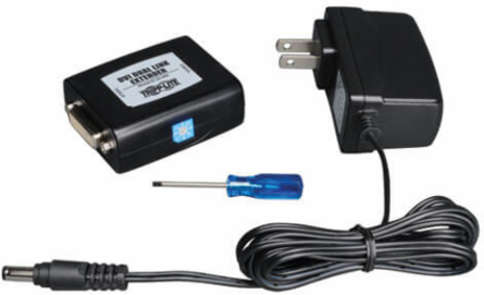 DVI Extender Equalizer, Dual-Link Video Repeater 2560x1600 at 60Hz, 150 ft.