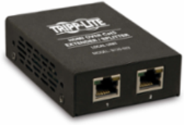 2-Port HDMI over Cat5/6 Extender/Splitter, Up to 150 ft, Black, Plug-and-Play