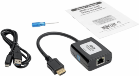HDMI over Cat5/6 Extender, 125 ft Signal Range, 1080p Resolution