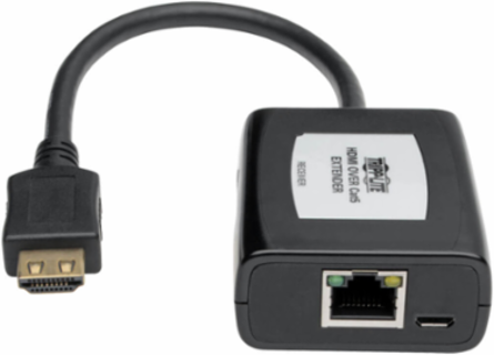 HDMI over Cat5/6 Extender, 125 ft Signal Range, 1080p Resolution