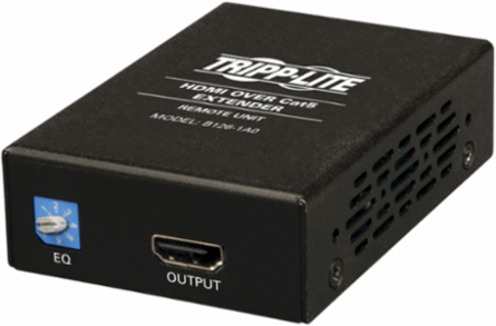 HDMI over Cat5e/6 Extender, 150 ft Signal Range, 1080p Resolution, TAA Compliant