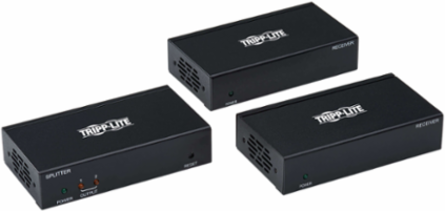 2-Port DisplayPort to HDMI Splitter/Extender Kit, 4K @ 60 Hz, 125 ft.