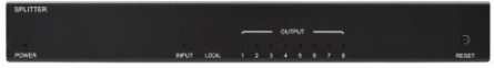 HDMI over Cat6 Splitter/Extender Transmitter, 8-Port, 4K 60 Hz, PoC, HDR, 125 ft, TAA