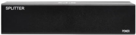 2-Port HDMI over Cat6 Splitter, 4K 60 Hz, HDR, 4:4:4, PoC, HDCP 2.2, 230 ft, TAA