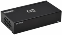 2-Port HDMI over Cat6 Splitter, 4K 60 Hz, HDR, 4:4:4, PoC, HDCP 2.2, 230 ft, TAA