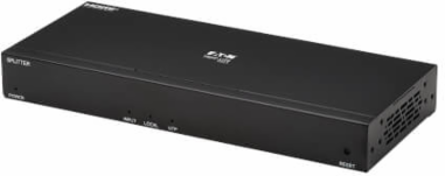 4-Port HDMI over Cat6 Splitter, 4K 60 Hz, HDR, 4:4:4, PoC, HDCP 2.2, 230 ft, TAA