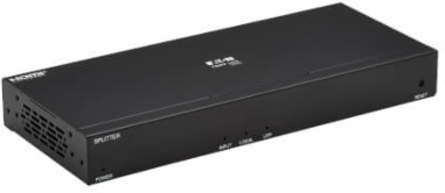 4-Port HDMI over Cat6 Splitter, 4K 60 Hz, HDR, 4:4:4, PoC, HDCP 2.2, 230 ft, TAA