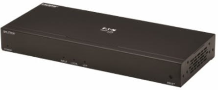 4-Port HDMI over Cat6 Extender Kit, Splitter/3x Pigtail Receivers - 4K 60 Hz, HDR, 4:4:4, PoC, 230 ft. (70.1 m), TAA