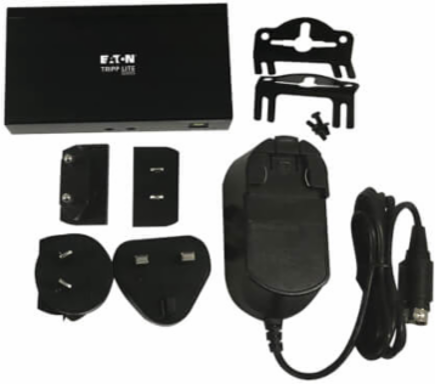 HDMI over Cat6 Receiver with Repeater, 4K 60Hz, HDR, 4:4:4, IR Transceiver, PoC, HDCP 2.2, 230 ft., TAA
