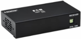 1-Port HDMI over Cat6 Receiver, 4K 60 Hz, HDR, 4:4:4, PoC, HDCP 2.2, 230 ft, TAA