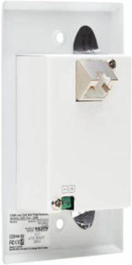 1-Port HDMI over Cat6 Receiver, Wall Plate, 4K 60 Hz, HDR, 4:4:4, PoC, HDCP 2.2, 230 ft, TAA