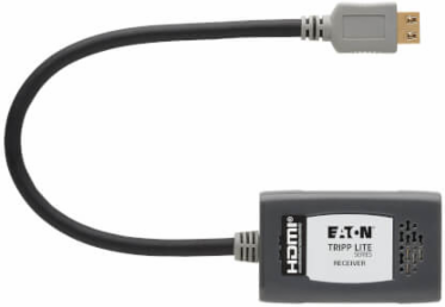HDMI over Cat6 Receiver, Pigtail, 4K 60 Hz, HDR, 4:4:4, PoC, HDCP 2.2, 230 ft, TAA