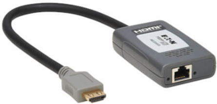 HDMI over Cat6 Receiver, Pigtail, 4K 60 Hz, HDR, 4:4:4, PoC, HDCP 2.2, 230 ft, TAA
