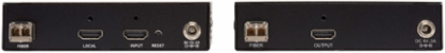 HDMI Fiber Extender Kit 4K @ 60 Hz, 985 ft, HDR, RS-232, USB