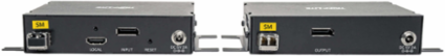 DisplayPort Fiber Extender Kit, 6.2 Mile, 4K, Singlemode, TAA-Compliant