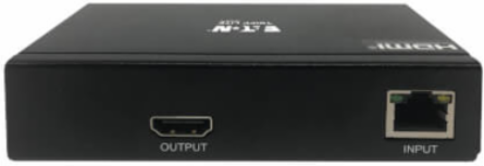 HDMI over Cat6 Receiver, Medical, 4K 60 Hz, HDR, 4:4:4, PoC, HDCP 2.2, 230 ft, TAA