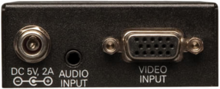 2-Port VGA & Audio Extender Splitter, 1000 ft. Range, TAA Compliant