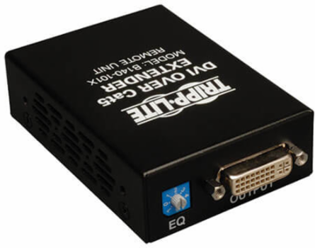 DVI Over Cat5/Cat6 Active Extender Kit, 200 ft Distance, TAA Compliant