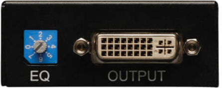 DVI over Cat5 Active Extender Remote Receiver, 200 ft. Range, TAA Compliant