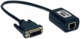 DVI over Cat5/Cat6 Video Receiver, Up to 100 ft., Plug and Play, TAA Compliant