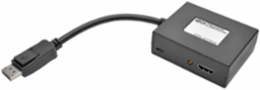 2-Port DisplayPort to HDMI Splitter, Supports 1920 x 1080 @ 60 Hz