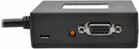 2-Port DisplayPort to VGA Splitter, 1920x1080 @ 60 Hz, Compact Design