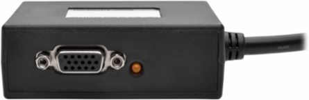 2-Port DisplayPort to VGA Splitter, 1920x1080 @ 60 Hz, Compact Design