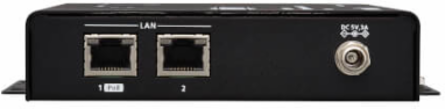 HDMI over IP Decoder, 4K 30 Hz, PoE, 328 ft. (100 m)