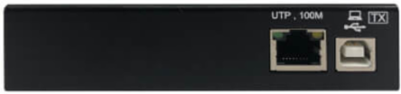 Industrial USB 2.0 over Cat6 Extender, 1-Port, ESD Protection, PoC, Mountable, 330 ft.
