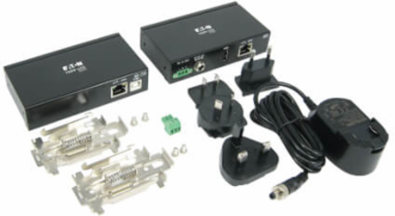 Industrial USB 2.0 over Cat6 Extender, 1-Port, ESD Protection, PoC, Mountable, 150 ft.