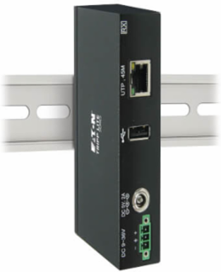 Industrial USB 2.0 over Cat6 Extender, 1-Port, ESD Protection, PoC, Mountable, 150 ft.