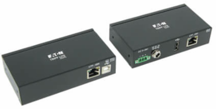 Industrial USB 2.0 over Cat6 Extender, 1-Port, ESD Protection, PoC, Mountable, 150 ft.