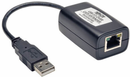 USB 2.0 Extender Kit, Transmits Data Up to 164 ft, Plug-and-Play
