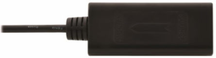 USB 2.0 over Cat5/Cat6 Extender Kit, 1-Port, Power over Cable, 164 ft. (50 m), Black