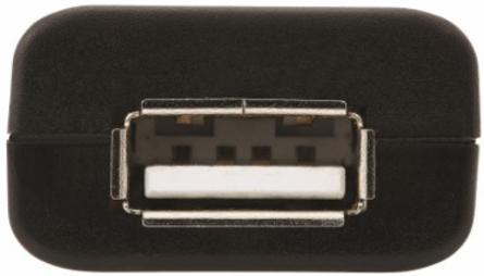USB 2.0 over Cat5/Cat6 Extender Kit, 1-Port, Power over Cable, 164 ft. (50 m), Black