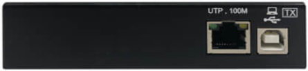 Industrial USB 2.0 over Cat6 Extender, 4-Port, ESD Protection, PoC, Mountable, 330 ft.
