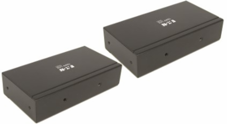 Industrial USB 2.0 over Cat6 Extender, 4-Port, ESD Protection, PoC, Mountable, 150 ft.