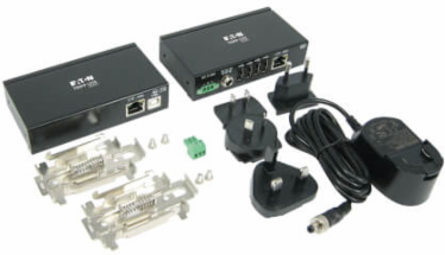Industrial USB 2.0 over Cat6 Extender, 4-Port, ESD Protection, PoC, Mountable, 150 ft.