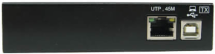 Industrial USB 2.0 over Cat6 Extender, 4-Port, ESD Protection, PoC, Mountable, 150 ft.