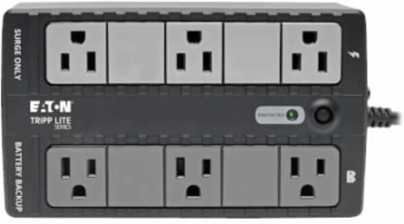 350VA 210W Standby UPS with 6 NEMA 5-15R Outlets, 120V, Desktop/Wall Mount