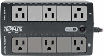 350VA 210W Standby UPS with 6 NEMA 5-15R Outlets, 120V, Desktop/Wall Mount