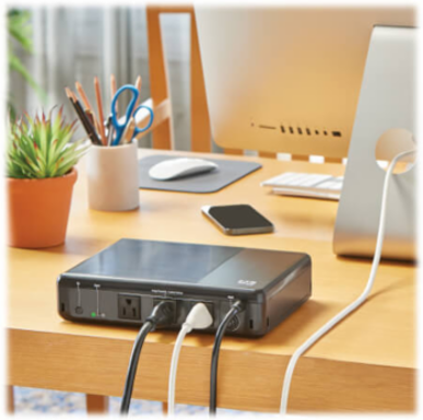 Standby UPS, 350VA / 210W, 120V, 3 NEMA 5-15R Outlets, 5-15P Plug, Desktop/Wall Mount