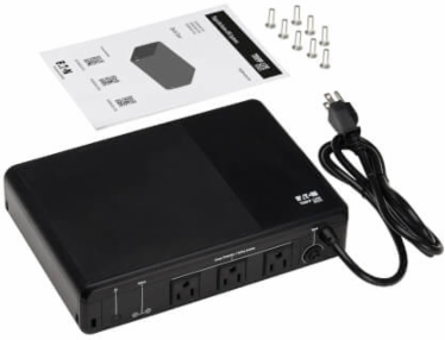 Standby UPS, 350VA / 210W, 120V, 3 NEMA 5-15R Outlets, 5-15P Plug, Desktop/Wall Mount