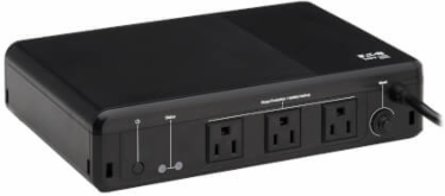 Standby UPS, 350VA / 210W, 120V, 3 NEMA 5-15R Outlets, 5-15P Plug, Desktop/Wall Mount