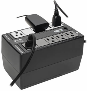 450VA Standby UPS with 8 Outlets, 255W, 120V, Battery Backup
