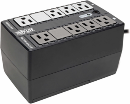 450VA Standby UPS with 8 Outlets, 255W, 120V, Battery Backup