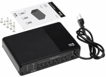 Standby UPS, 600VA / 300W, 120V, 4 NEMA 5-15R Outlets, 5-15P Plug, Desktop/Wall Mount