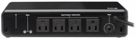 Standby UPS, 600VA / 300W, 120V, 4 NEMA 5-15R Outlets, 5-15P Plug, Desktop/Wall Mount